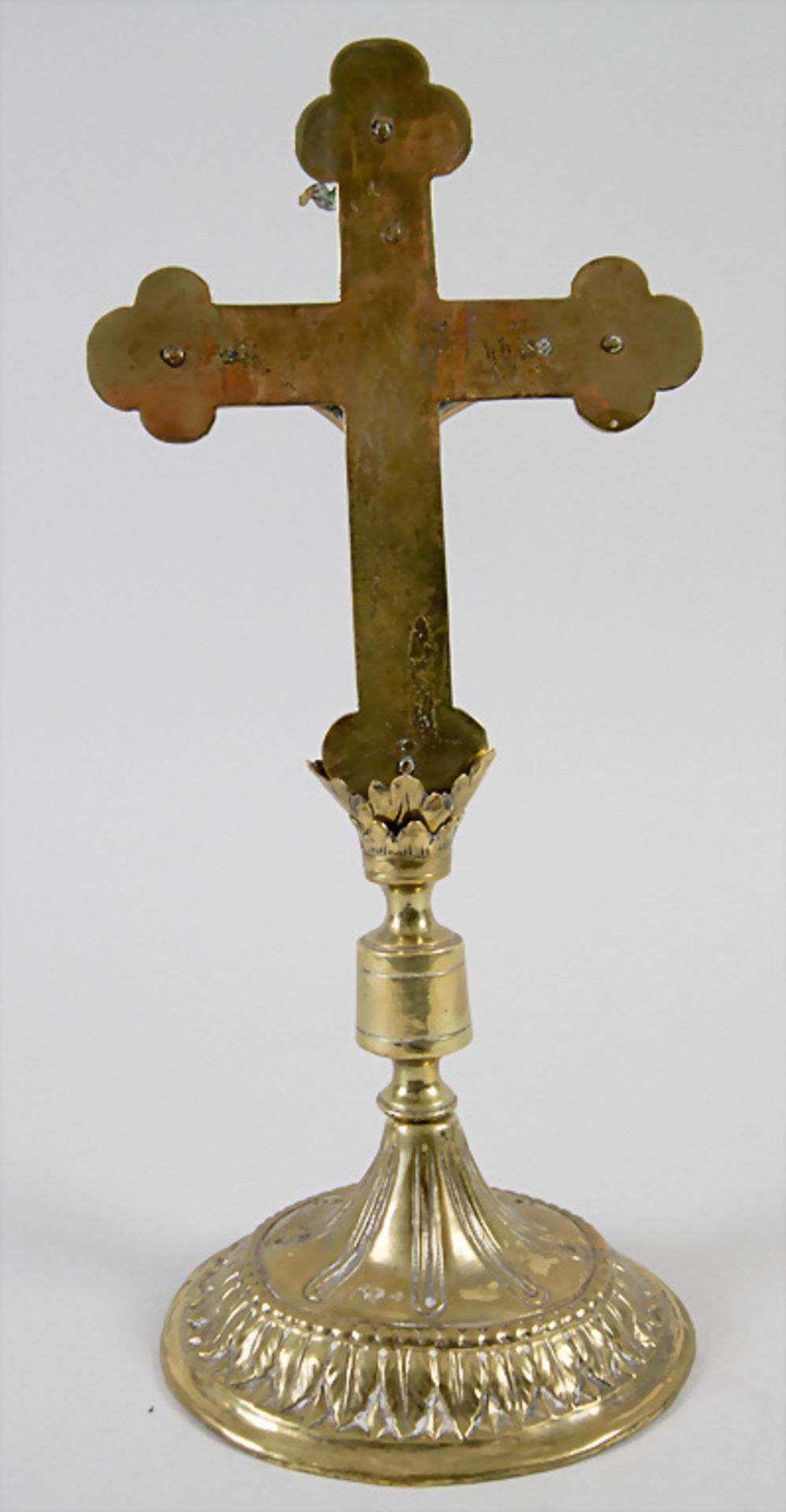 Barock Kruzifix / A Baroque crucifix, deutsch, um 1700 - Bild 2 aus 6
