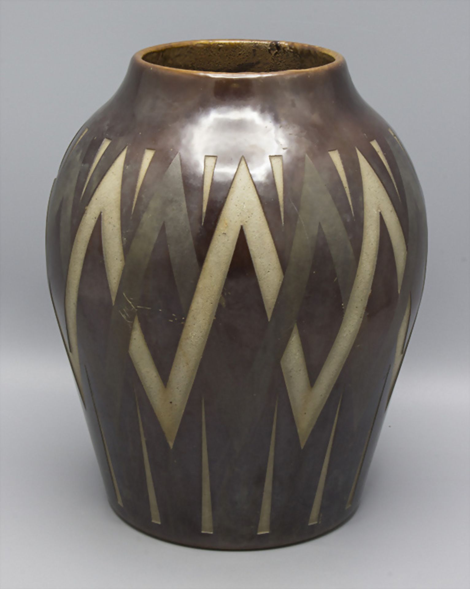 Art Déco Vase / An Art Deco vase, ACNI, Frankreich, um 1920 - Image 2 of 7