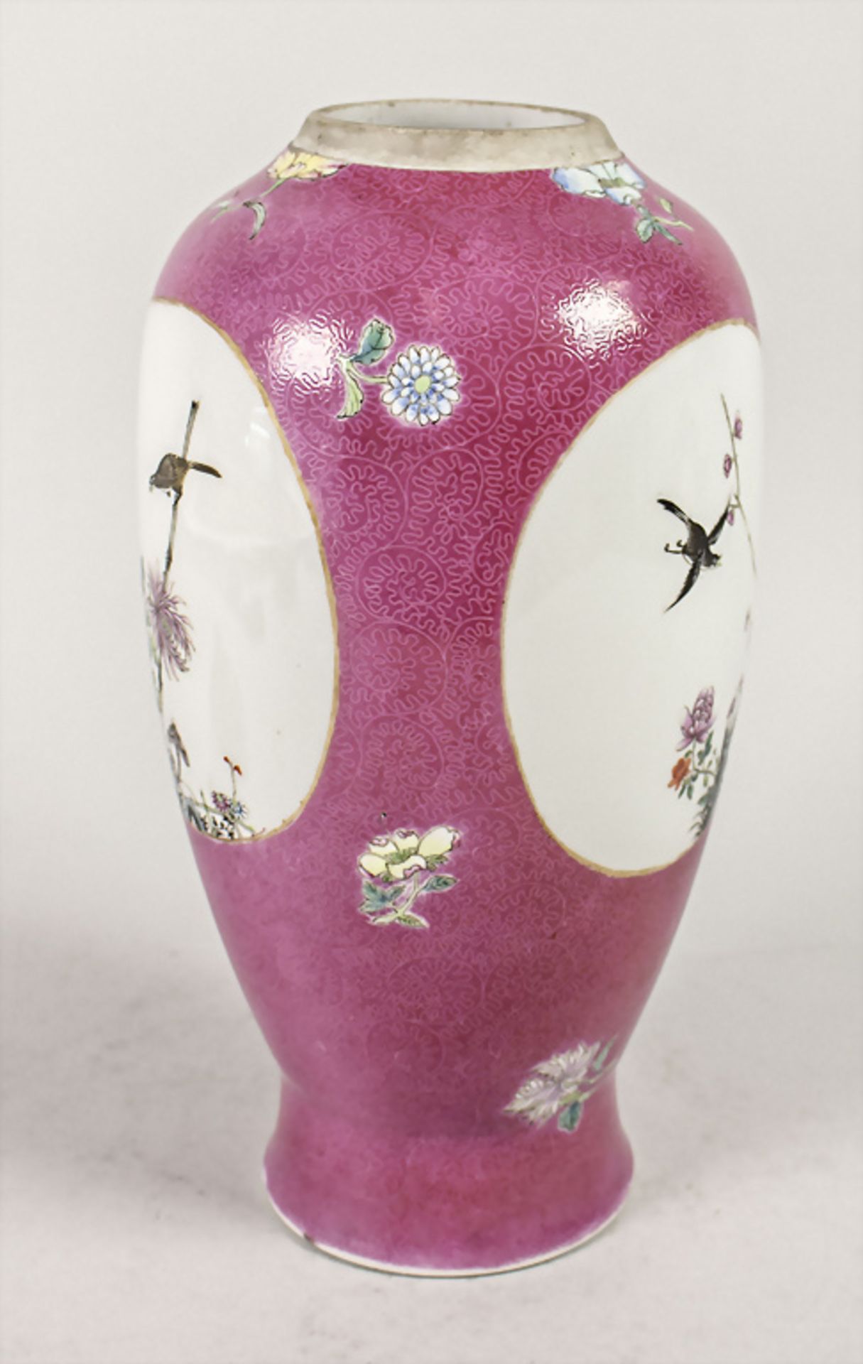 Ziervase / A decorative vase, China, Qing Dynastie (1644-1911) - Bild 3 aus 7