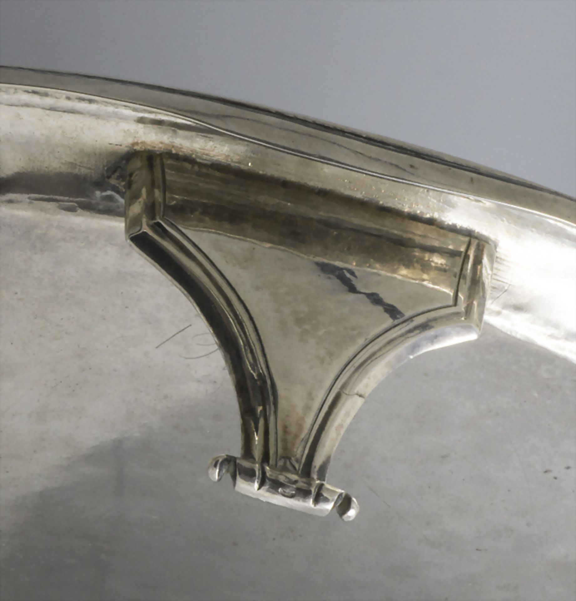 Barock Tazza / A Baroque silver silver Tazza, Porto, um 1780 - Image 4 of 5