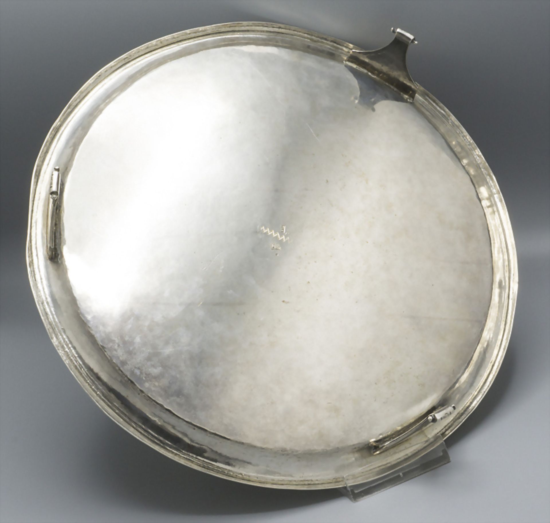 Barock Tazza / A Baroque silver silver Tazza, Porto, um 1780 - Image 3 of 5