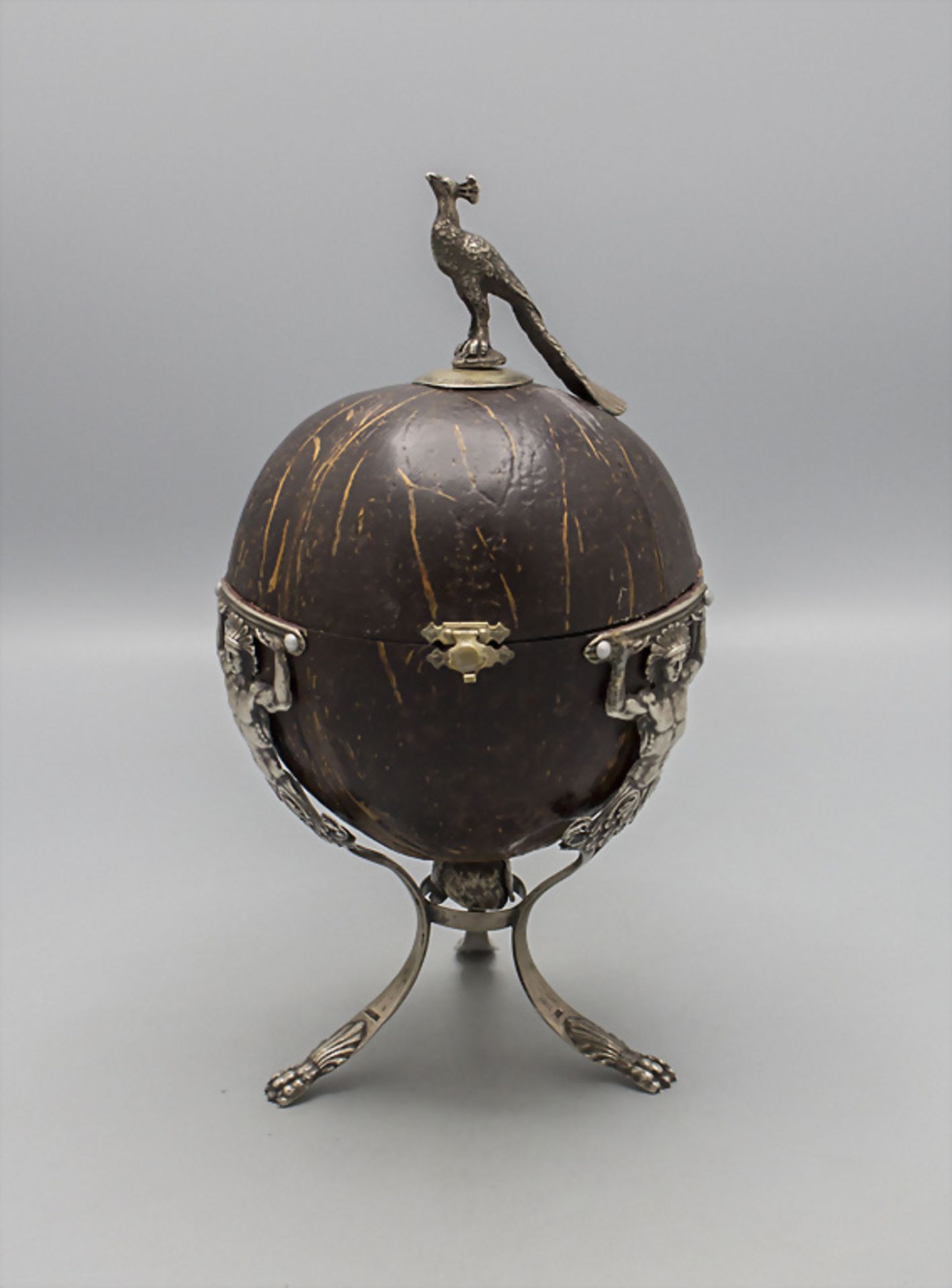 Kokosnuss-Pokal / A coconut cup, Friedrich Proll, Kassel, um 1830