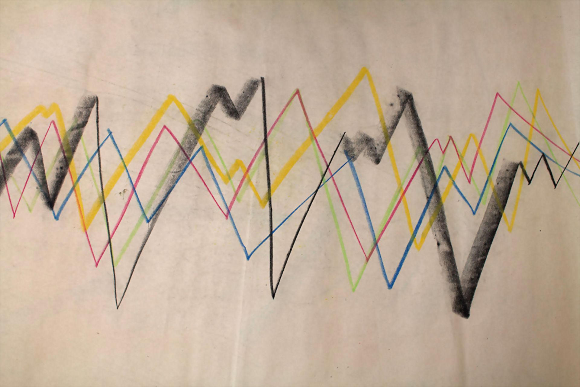 Künstler des 20. Jh., '8 abstrakte Kompositionen' / '8 abstract compositions' - Image 6 of 7