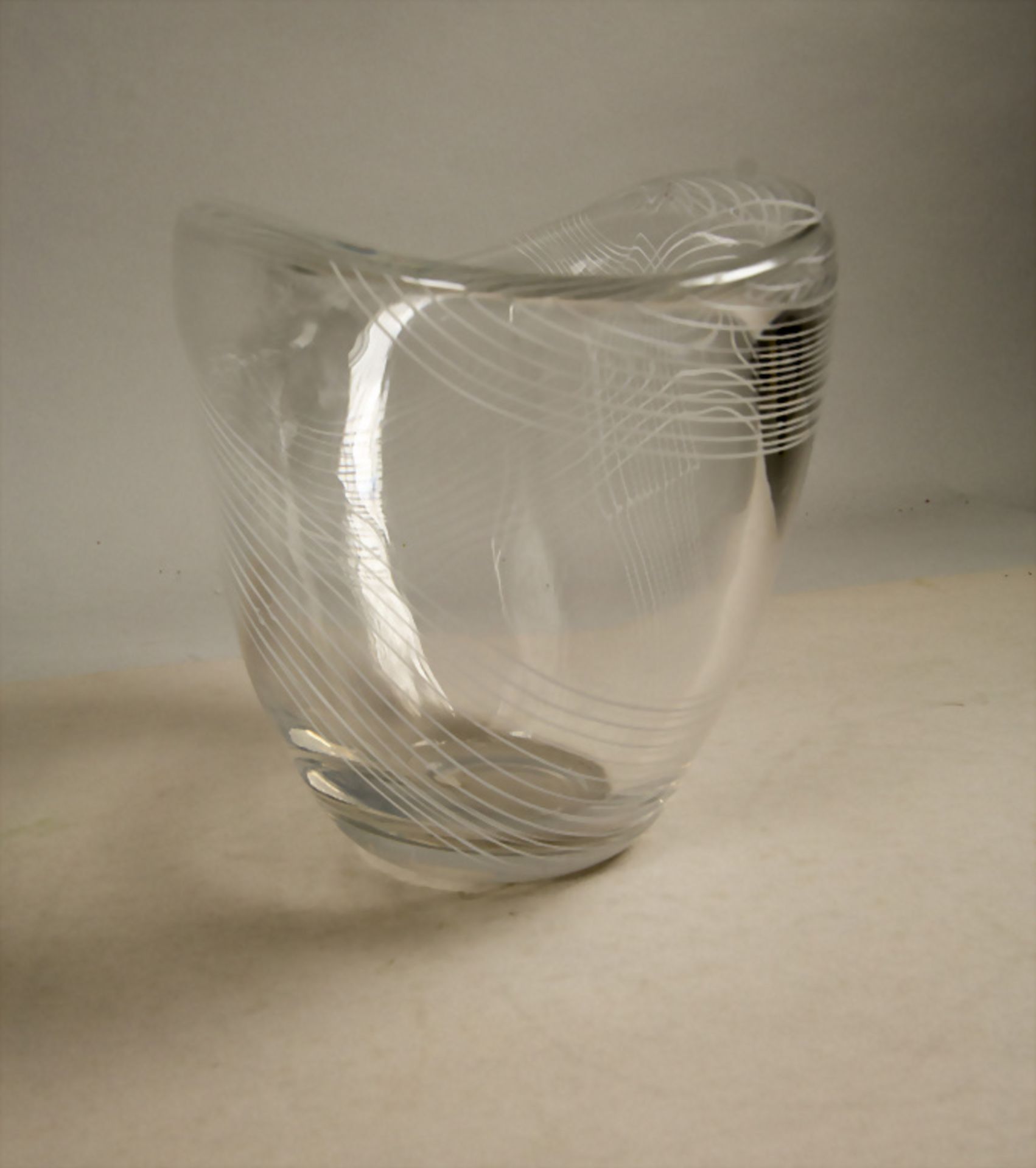 Glaszierschale / A decorative glass bowl, Edvard Halt, Kosta, Schweden, 50er Jahre - Image 3 of 6