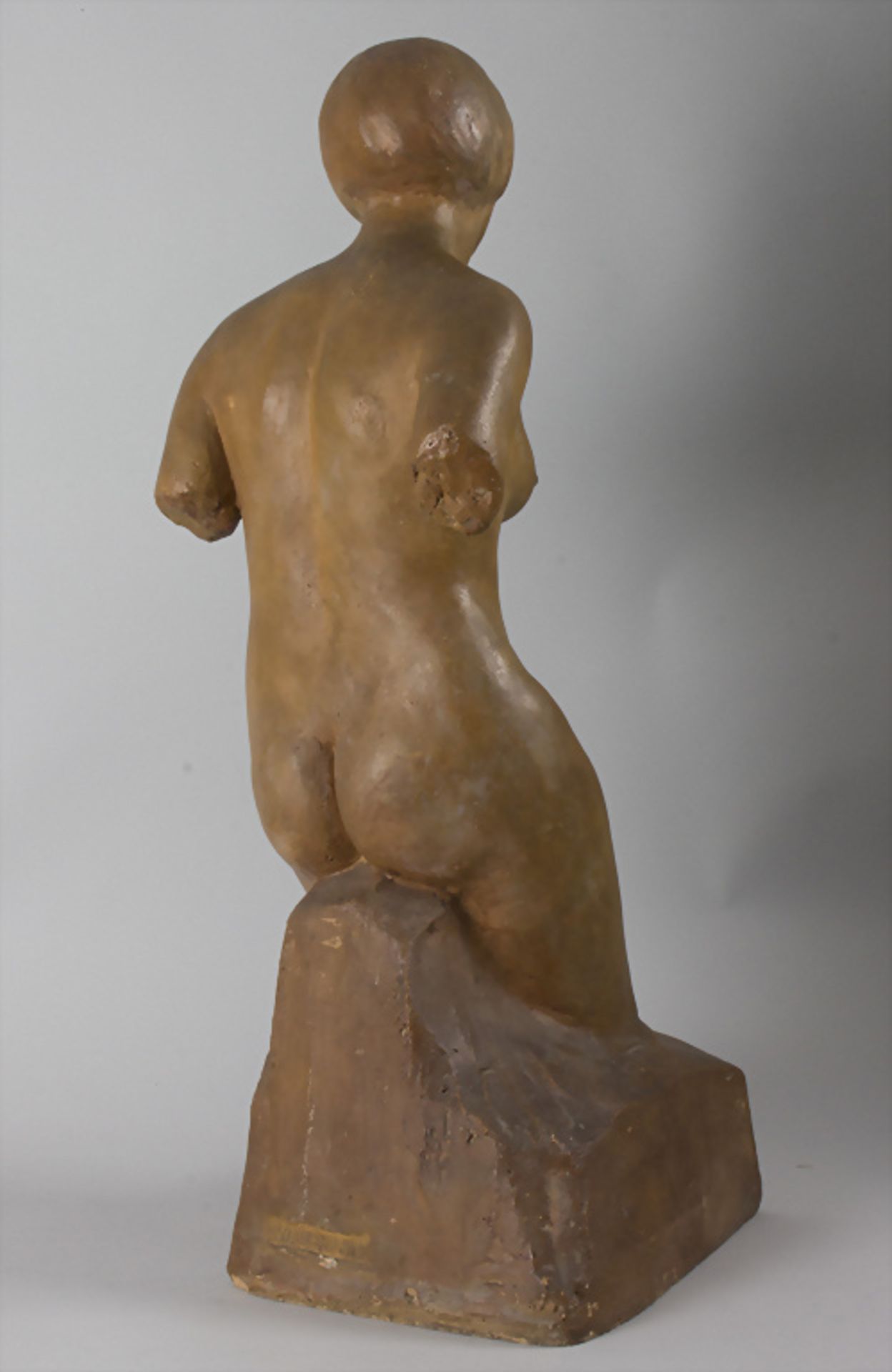 Georges WASTERLAIN (1889-1963), Art Déco Skulptur 'Weiblicher Torso' / A sculpture of a female ... - Bild 4 aus 7
