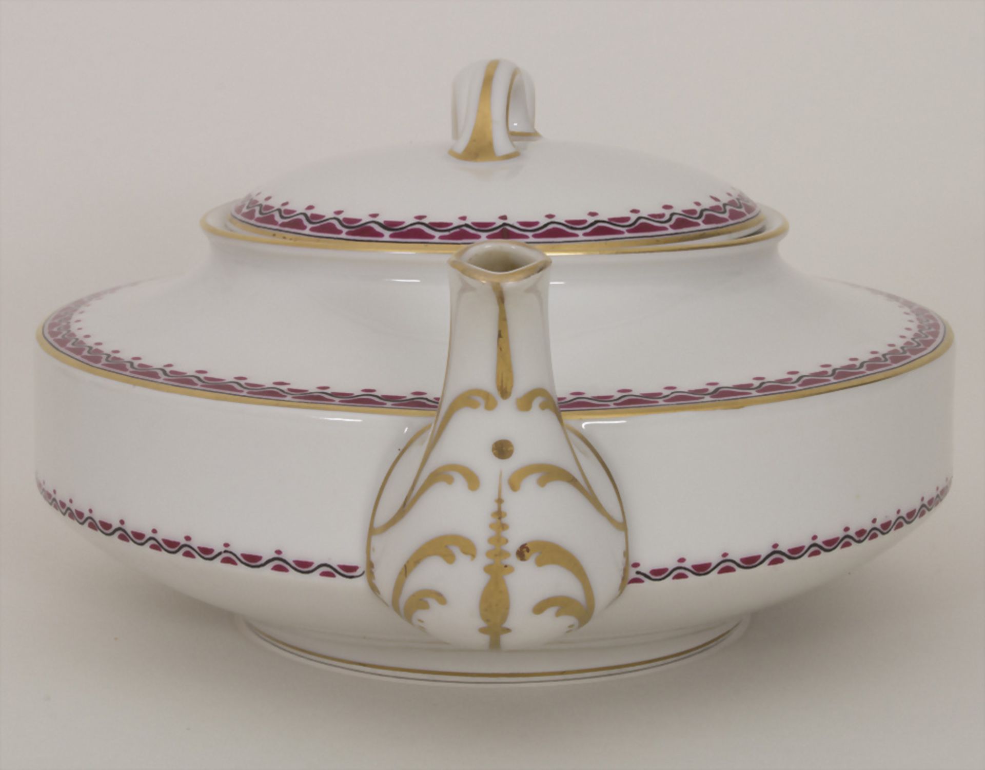 Art Déco Teeservice für 8 Pers. / An Art Deco tea set for 8 persons, Frank Haviland, Limoges, ... - Image 6 of 8