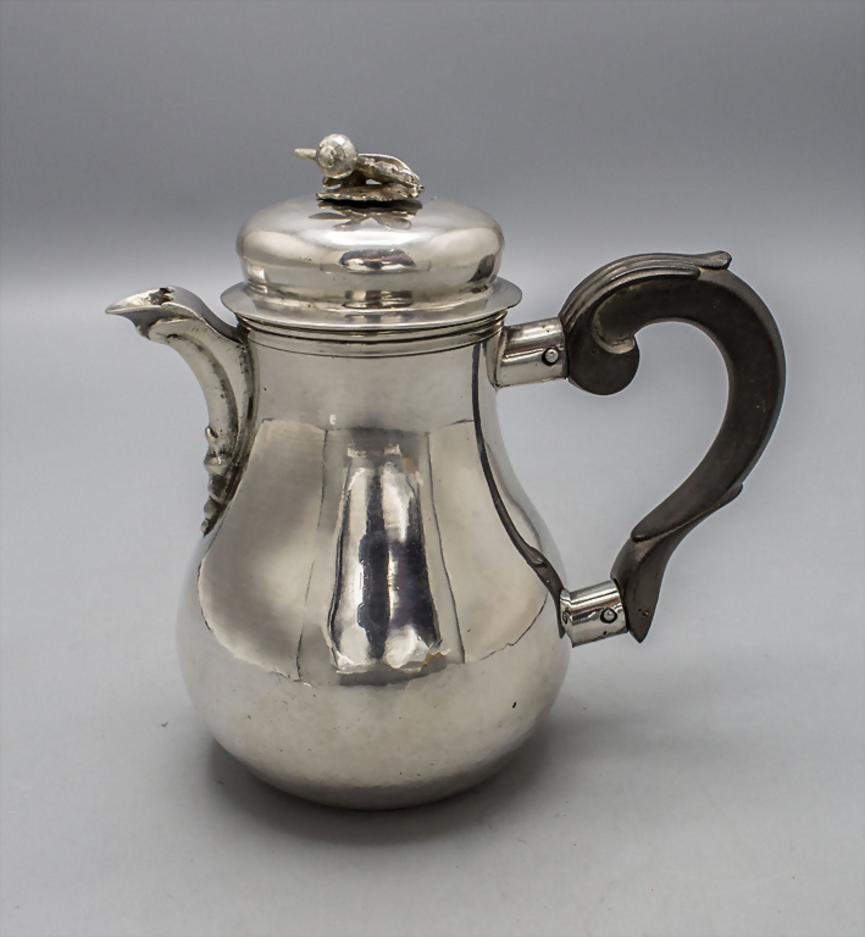 Barock Kännchen (Egoist) / A Baroque silver pot, Joh. Daniel Müller, Augsburg, 1771-1773