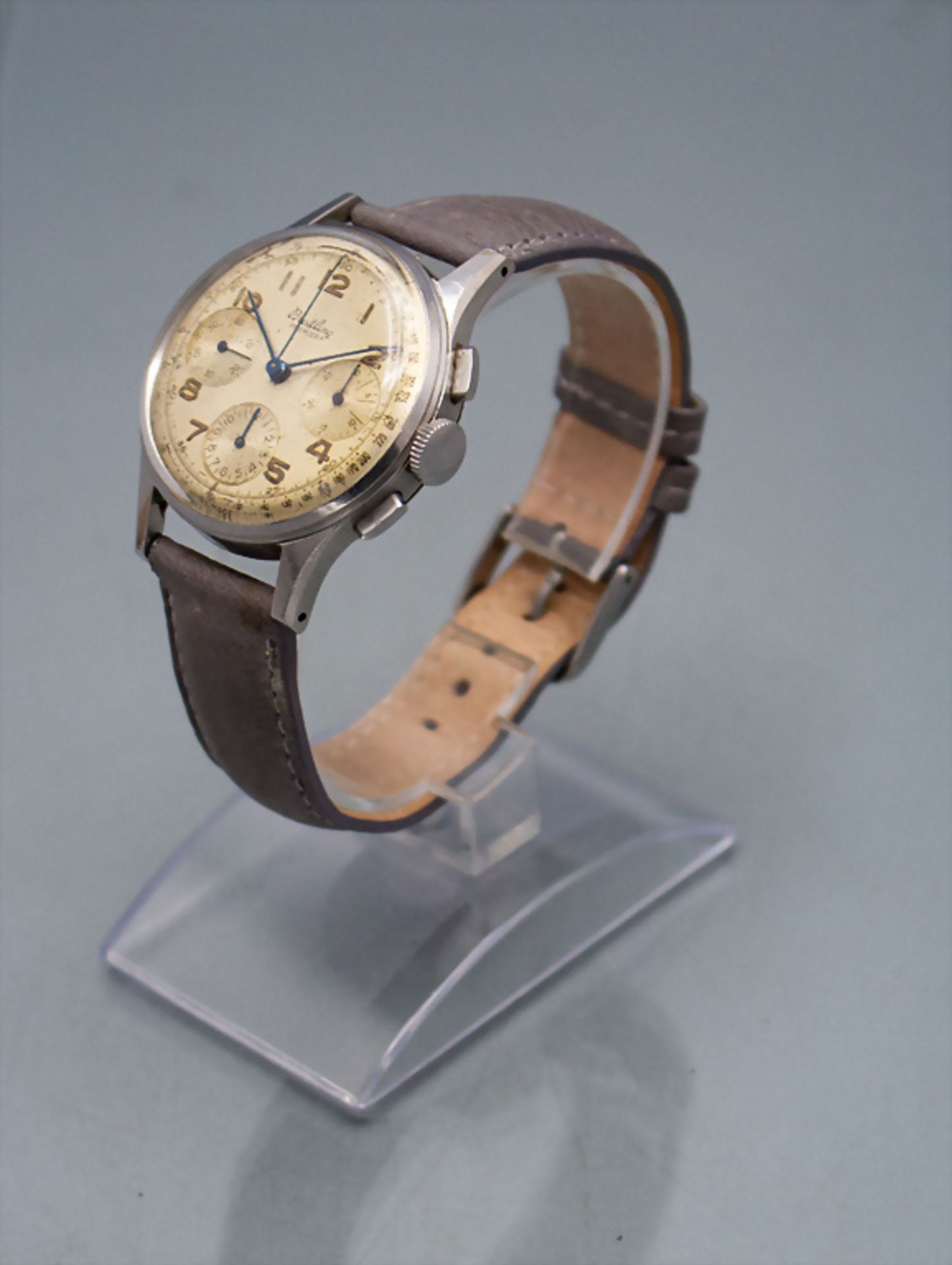 Breitling Premier Chronograph, Schweiz/Swiss, um 1946 - Image 3 of 10