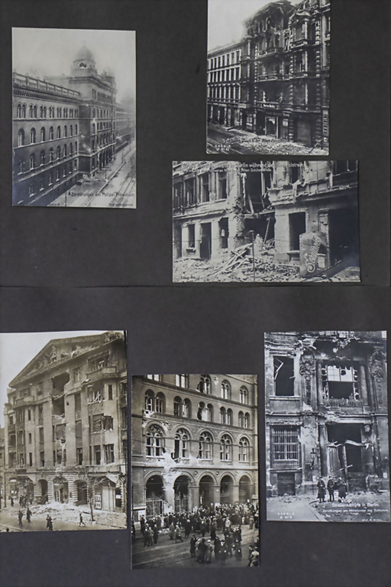 Fotografien der 'Berliner Märzkämpfe 1919' / Photographs of 'Berlin March Battles' - Image 2 of 2