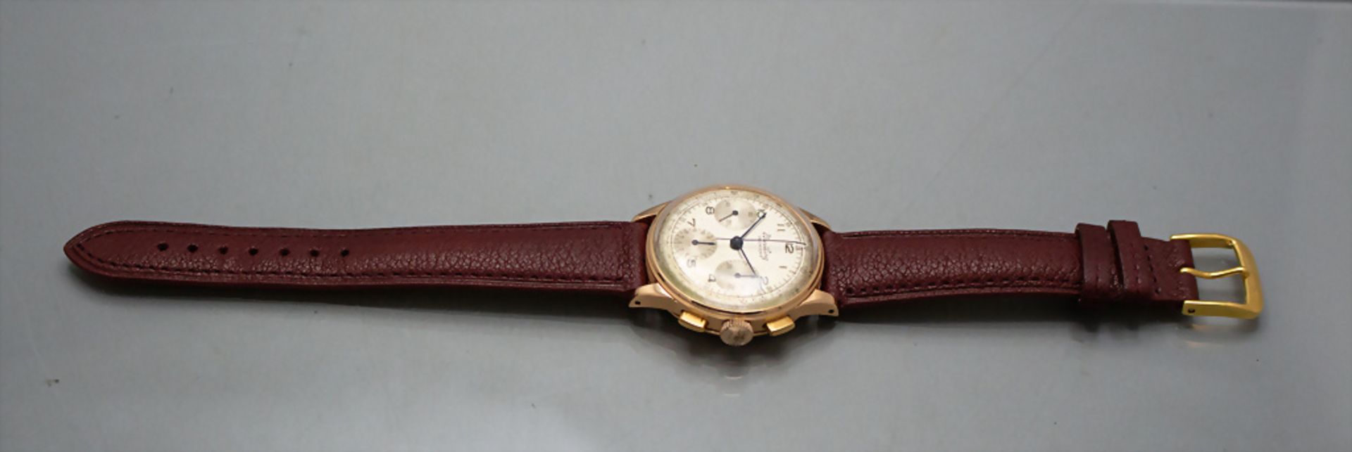 Breitling Premier Chronograph, Schweiz/Swiss, um 1946 - Image 7 of 10