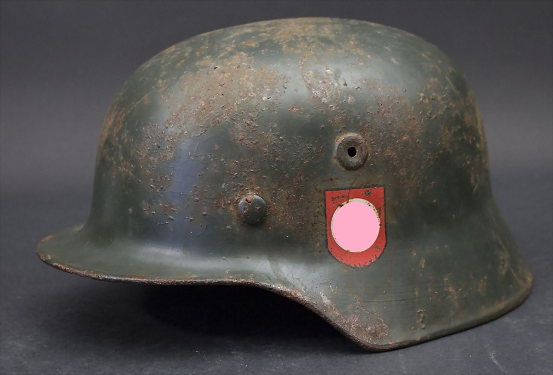 Stahlhelm Waffen-SS / A steel helmet, WK II., Drittes Reich - Image 2 of 4