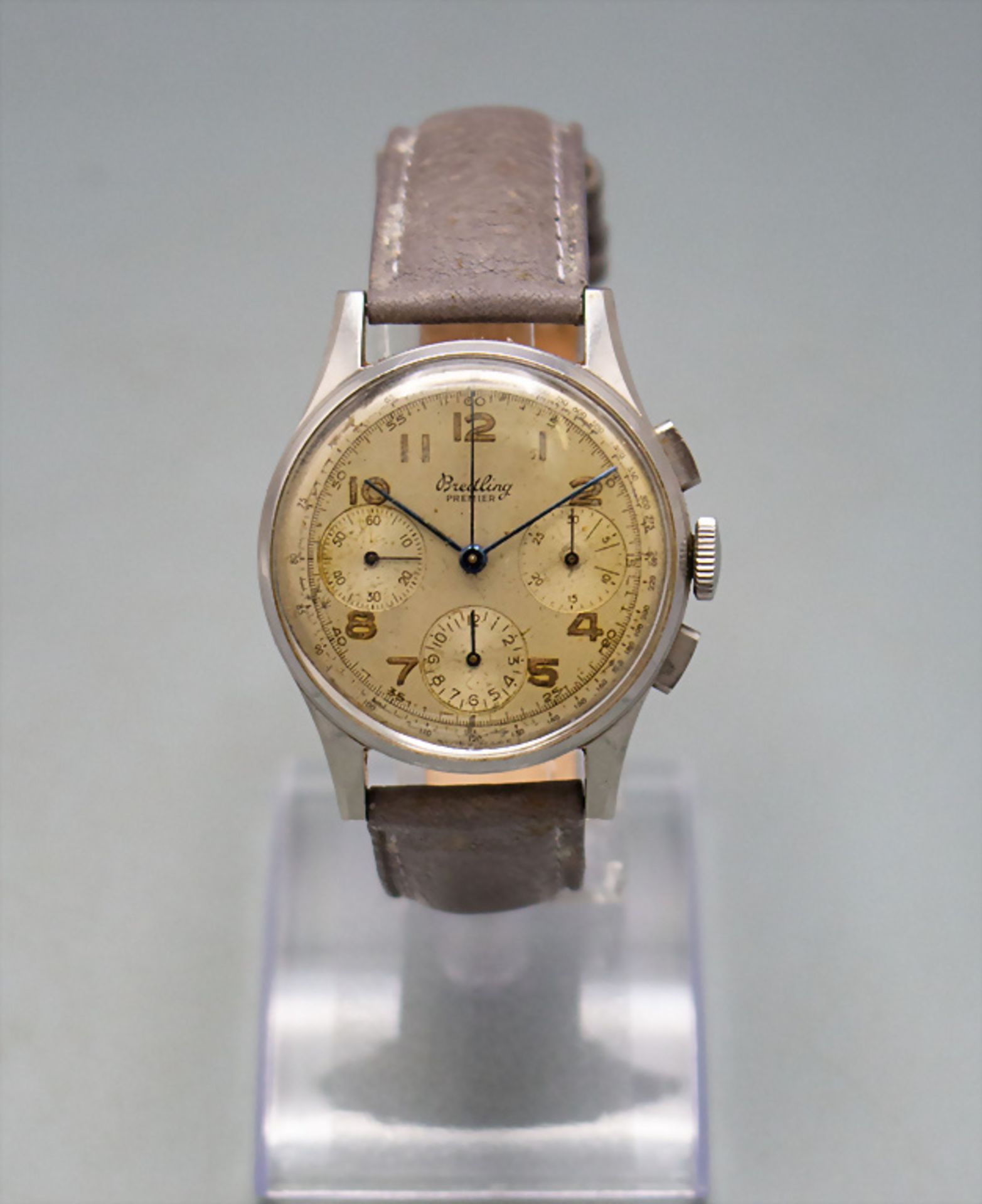 Breitling Premier Chronograph, Schweiz/Swiss, um 1946 - Image 2 of 10