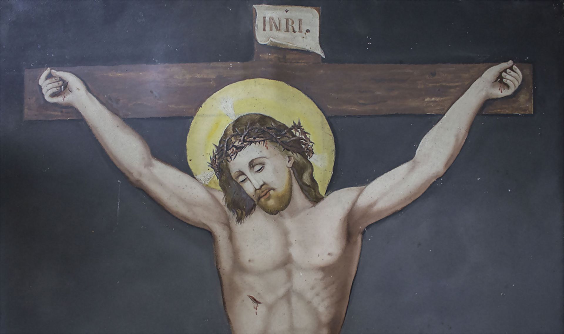 Gekreuzigter Jesus Christus, wohl deutsch, 20. Jh. - Bild 3 aus 5