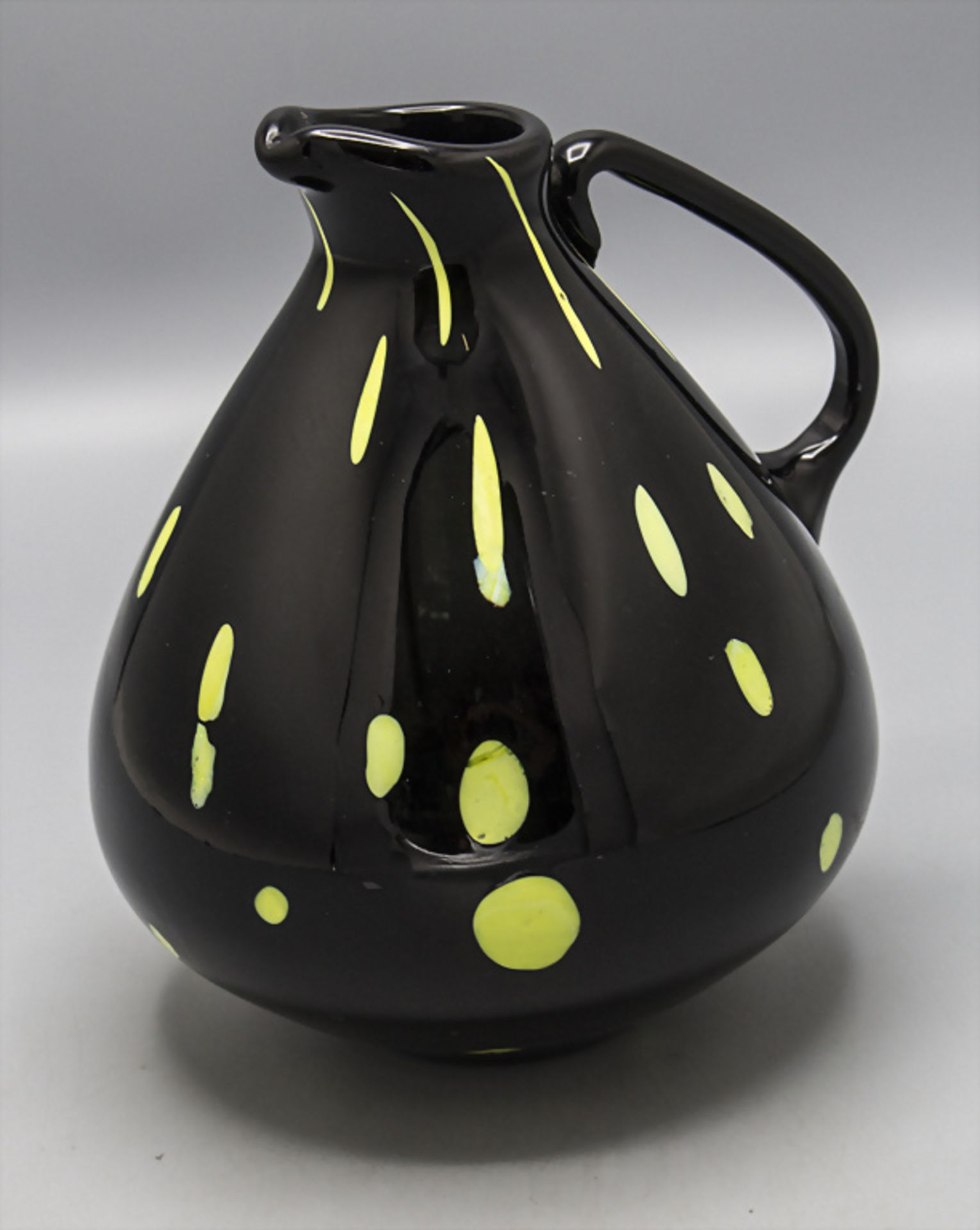 Henkelvase / A glass vase with handles, Murano, 50/60er Jahre