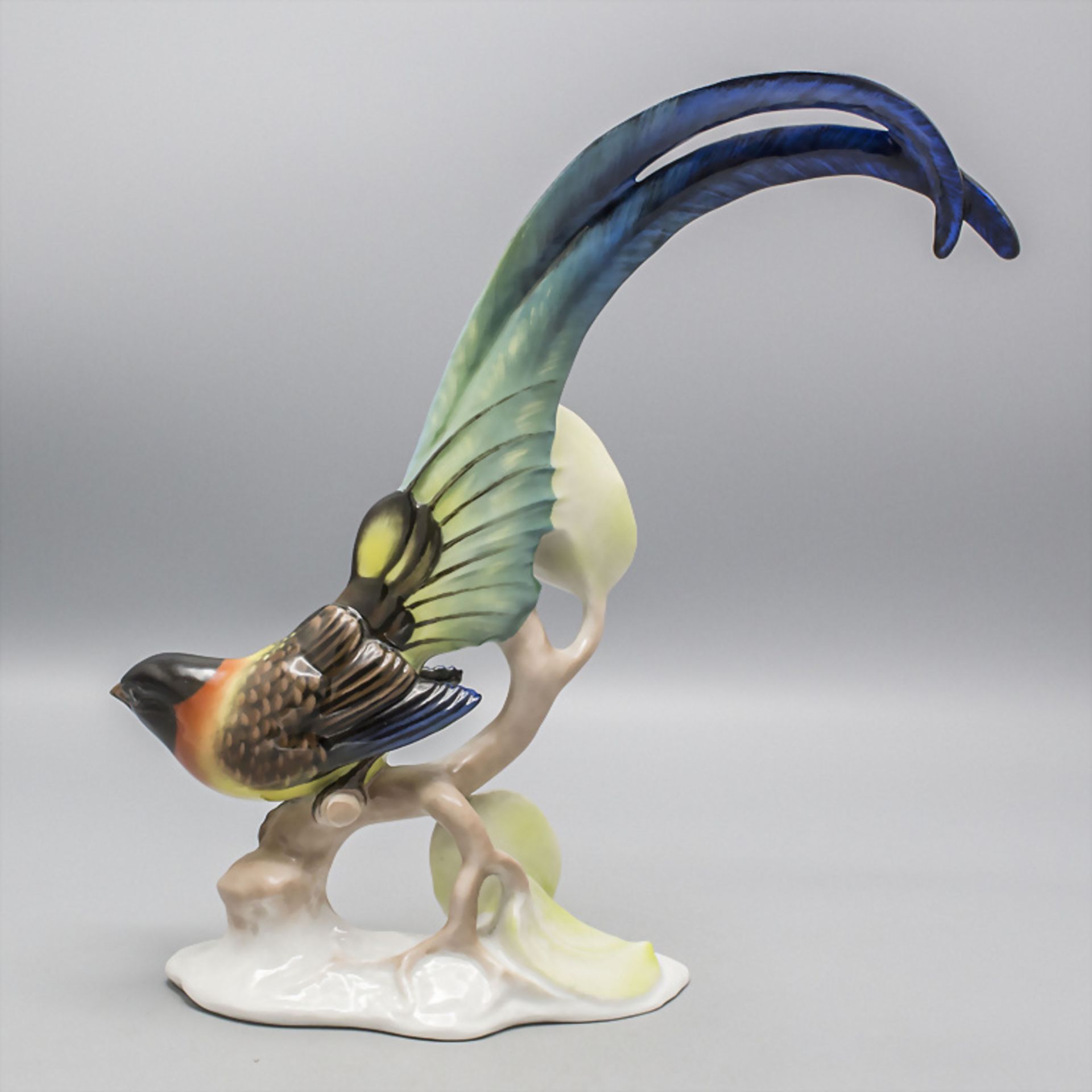 Vogelfigur 'Paradiesvogel' / A figure of a bird of paradise, Rosenthal, 20. Jh. - Image 3 of 6