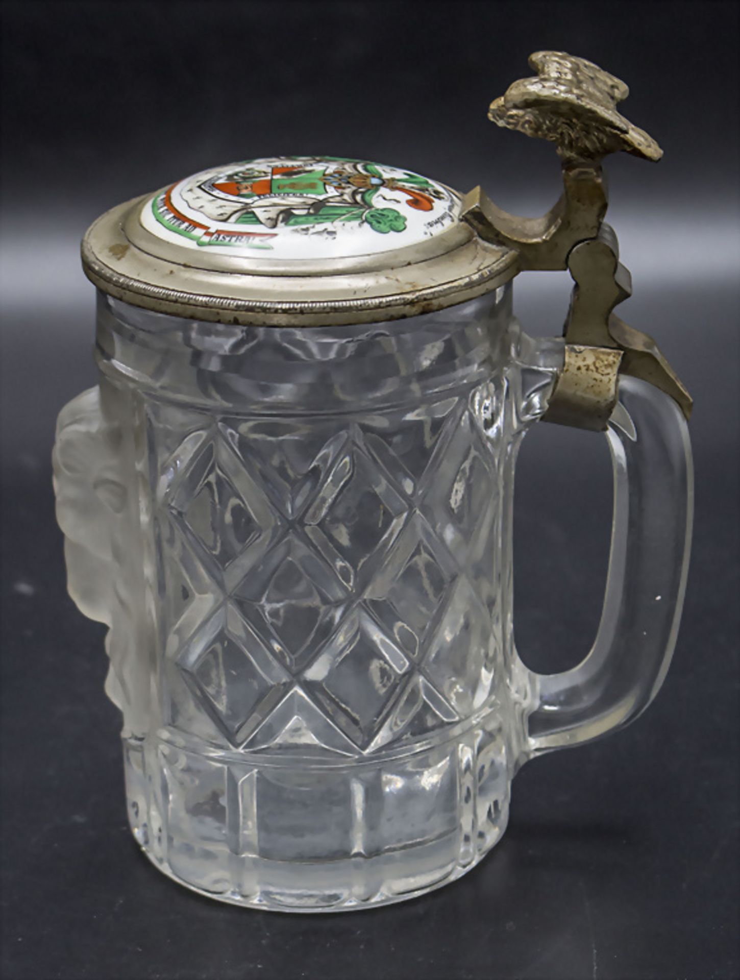 Studentika Bierkrug Burschenschaft Cimbria / A studentika beer mug, Berlin, 1901-1902 - Image 2 of 8