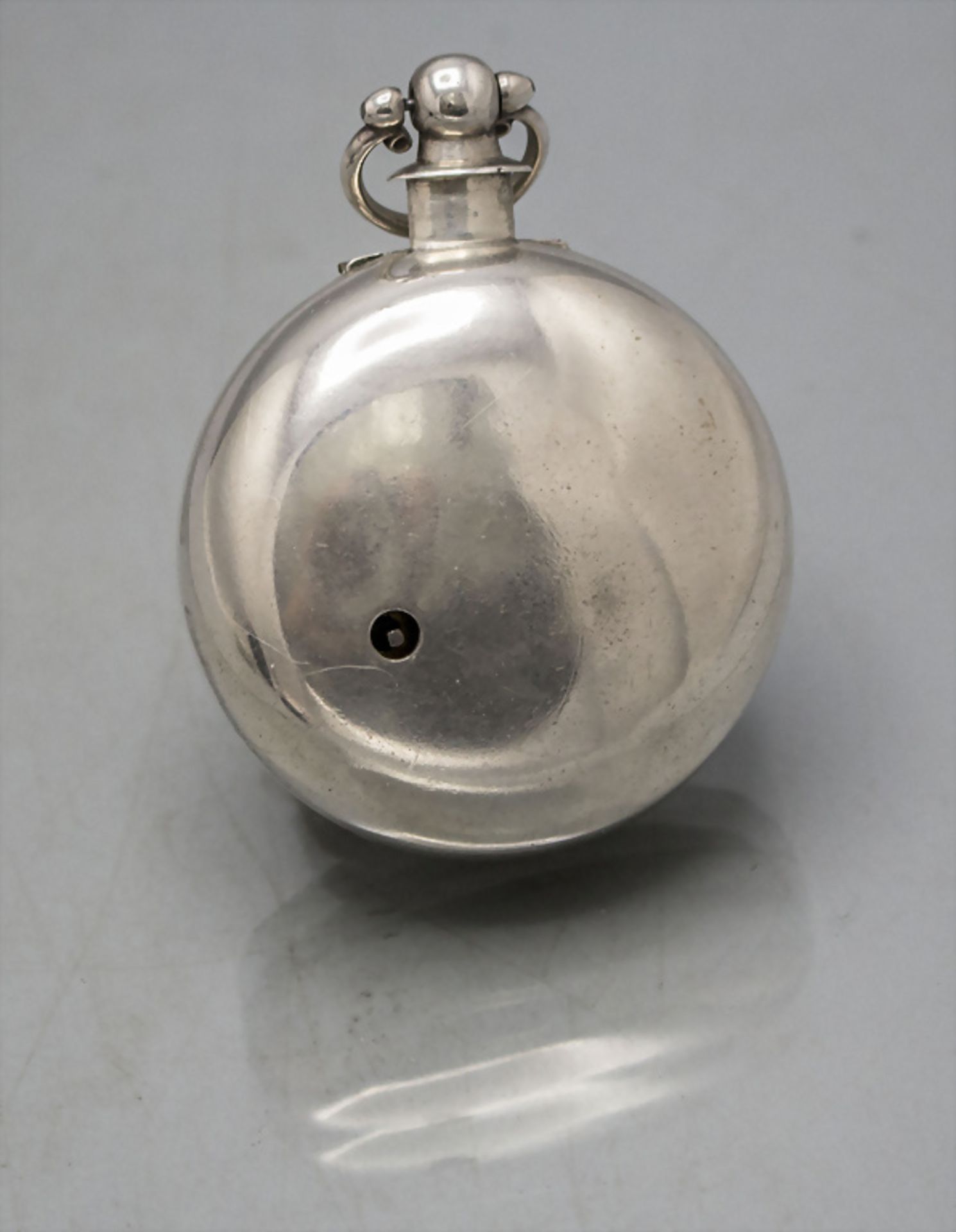 Taschenuhr / A silver pocket watch, B. Blaghrough, Thorne, 19. Jh. - Bild 7 aus 7