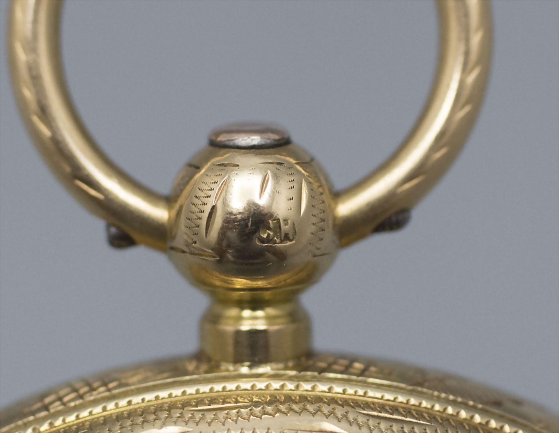 Offene Taschenuhr / An 18 ct gold pocket watch, William Sandford, London, 19. Jh. - Image 10 of 14