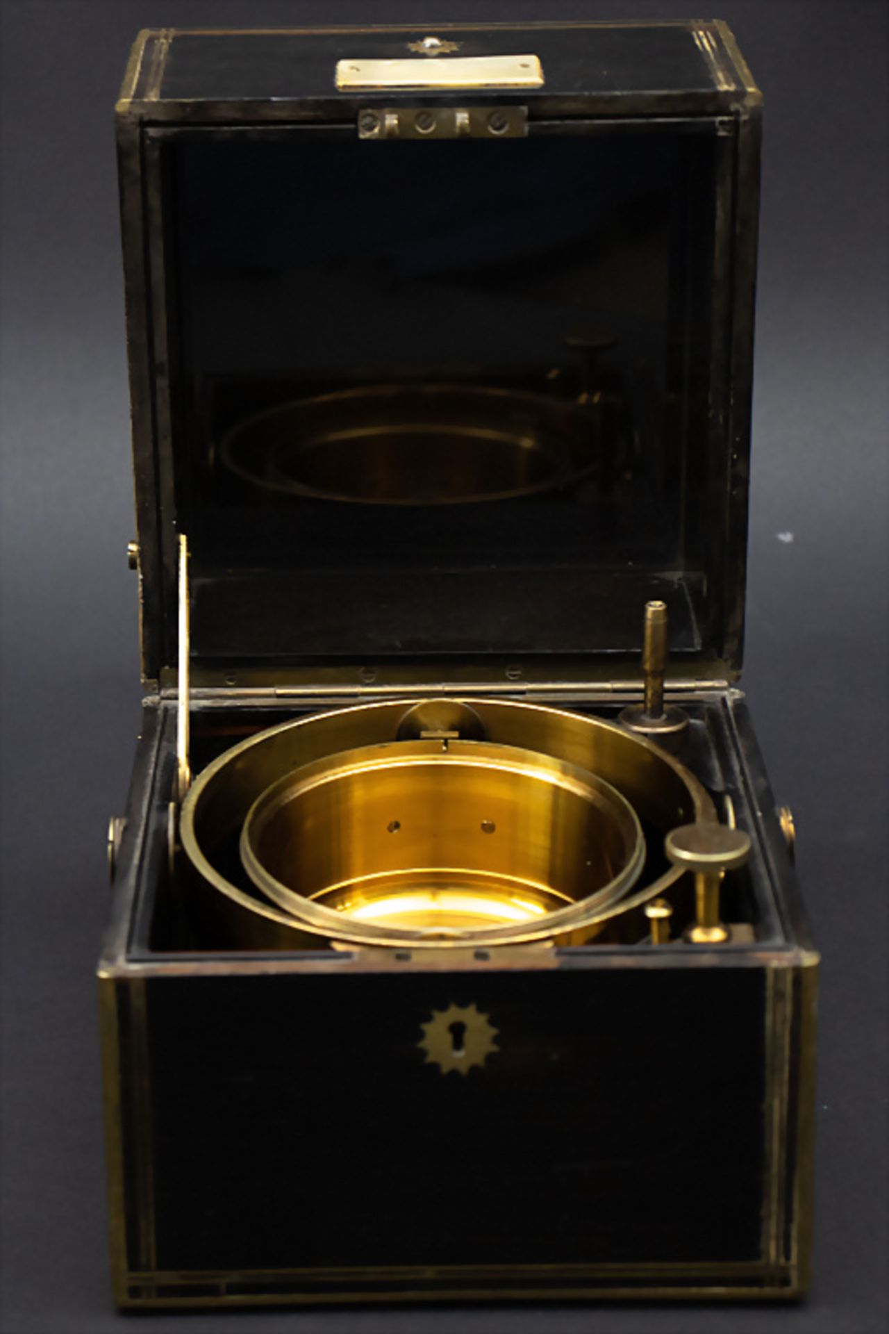 Marine-Chronometer / Schiffschronometer / A board chronometer, Joseph Sewill, Glasgow, 19. Jh. - Image 7 of 8