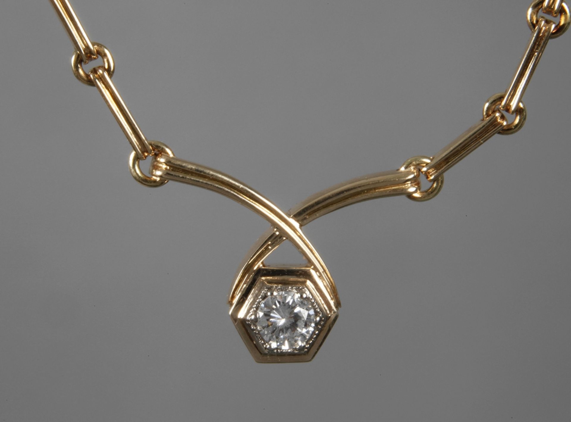 Collier mit Brillant