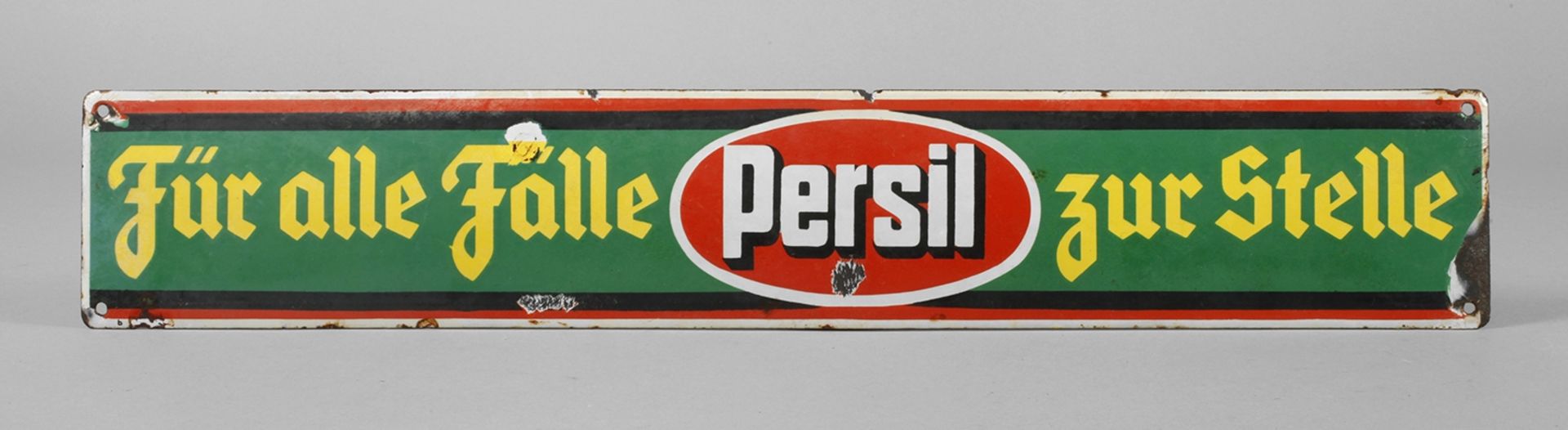 Emailleschild Persil