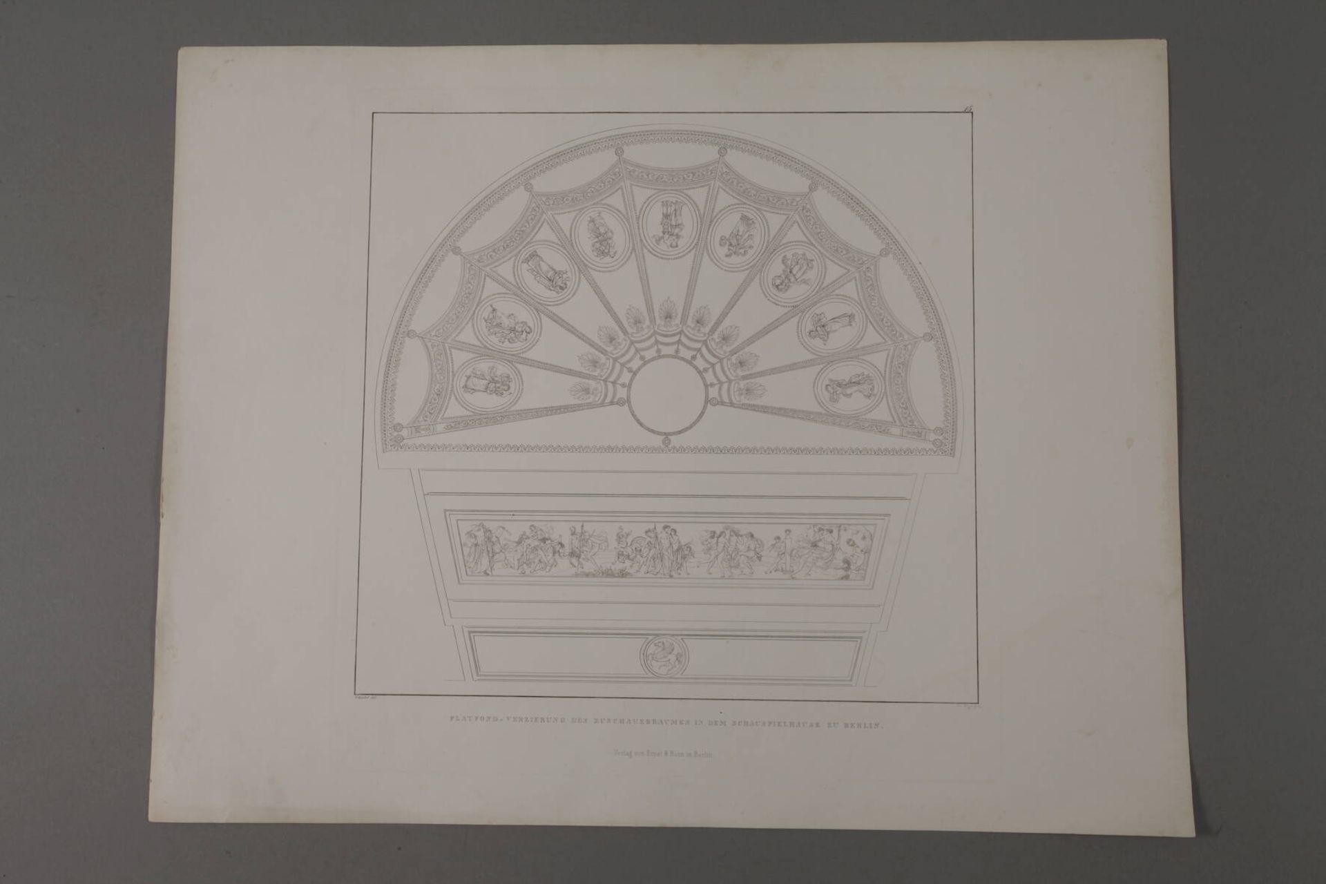 nach Karl Friedrich Schinkel, Entwürfe - Bild 4 aus 6