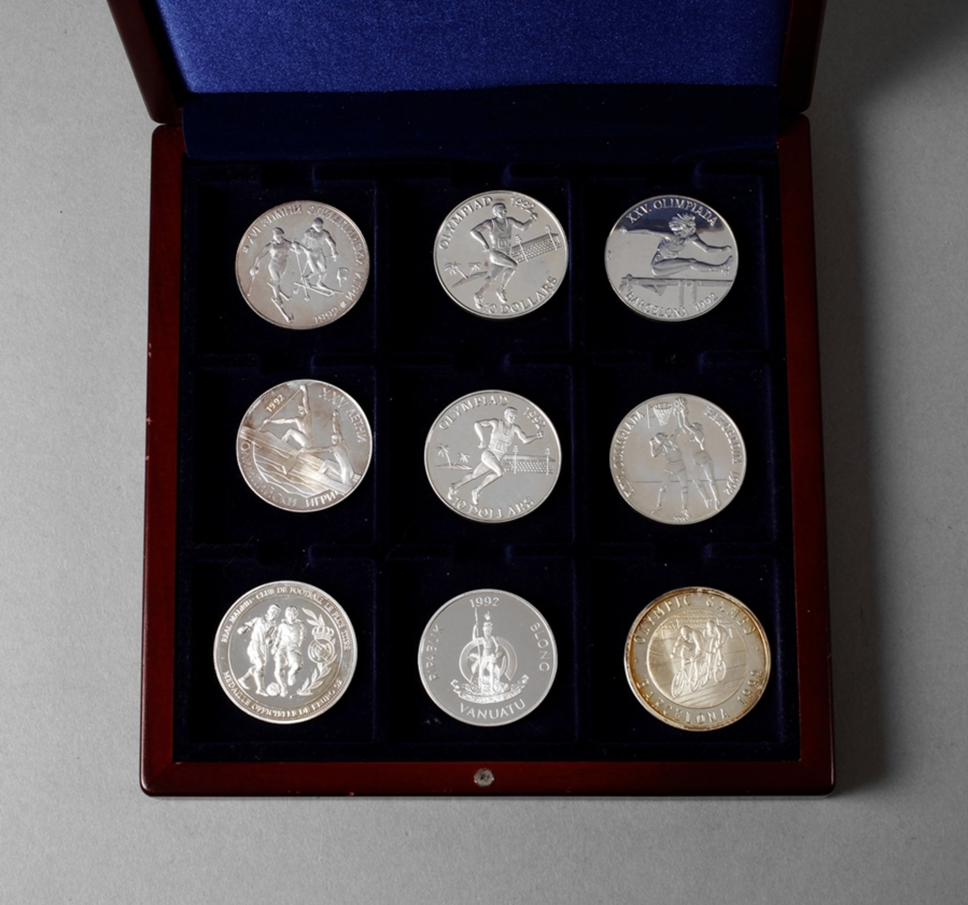 Konvolut Silbermünzen Olympiade 1992