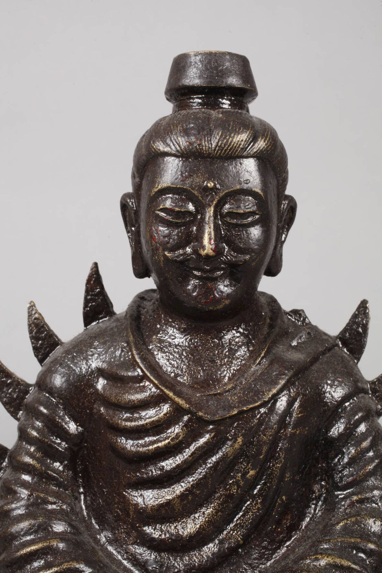 Bodhisattva Bronze - Image 2 of 7