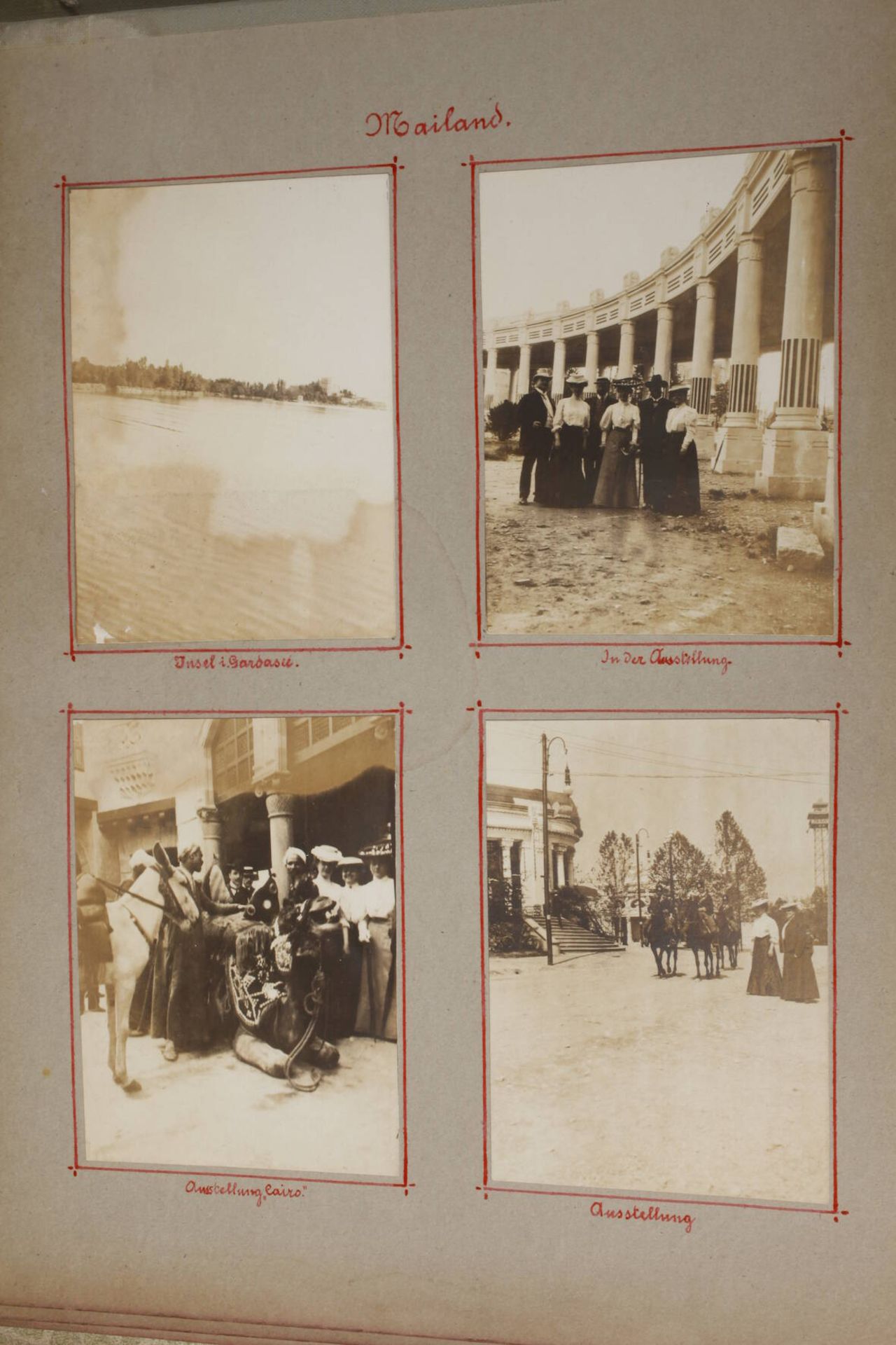 Fotoalbum einer Mittelmeerreise 1906 - Bild 3 aus 9