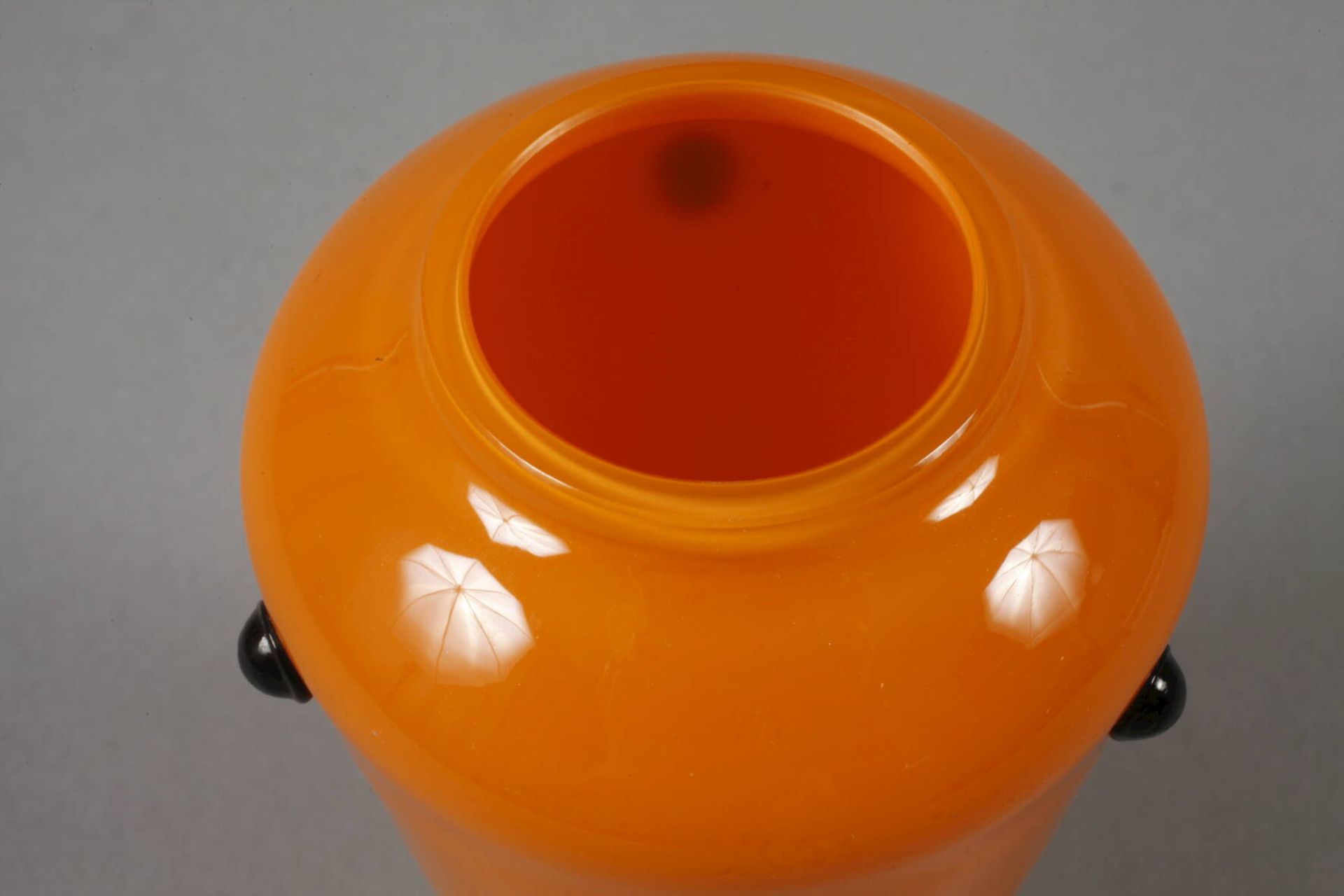 Poschinger Vase mit Nuppen - Bild 3 aus 4