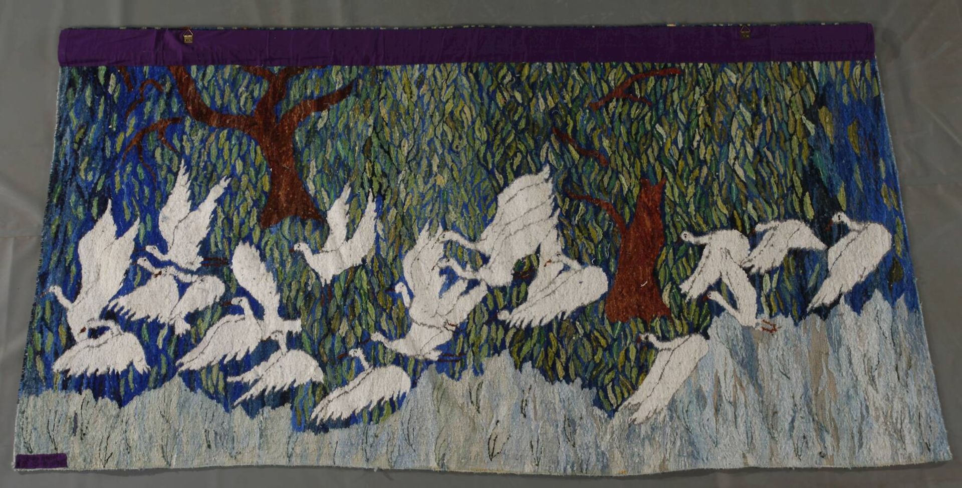 Wandteppich "Flying Birds" - Image 4 of 5