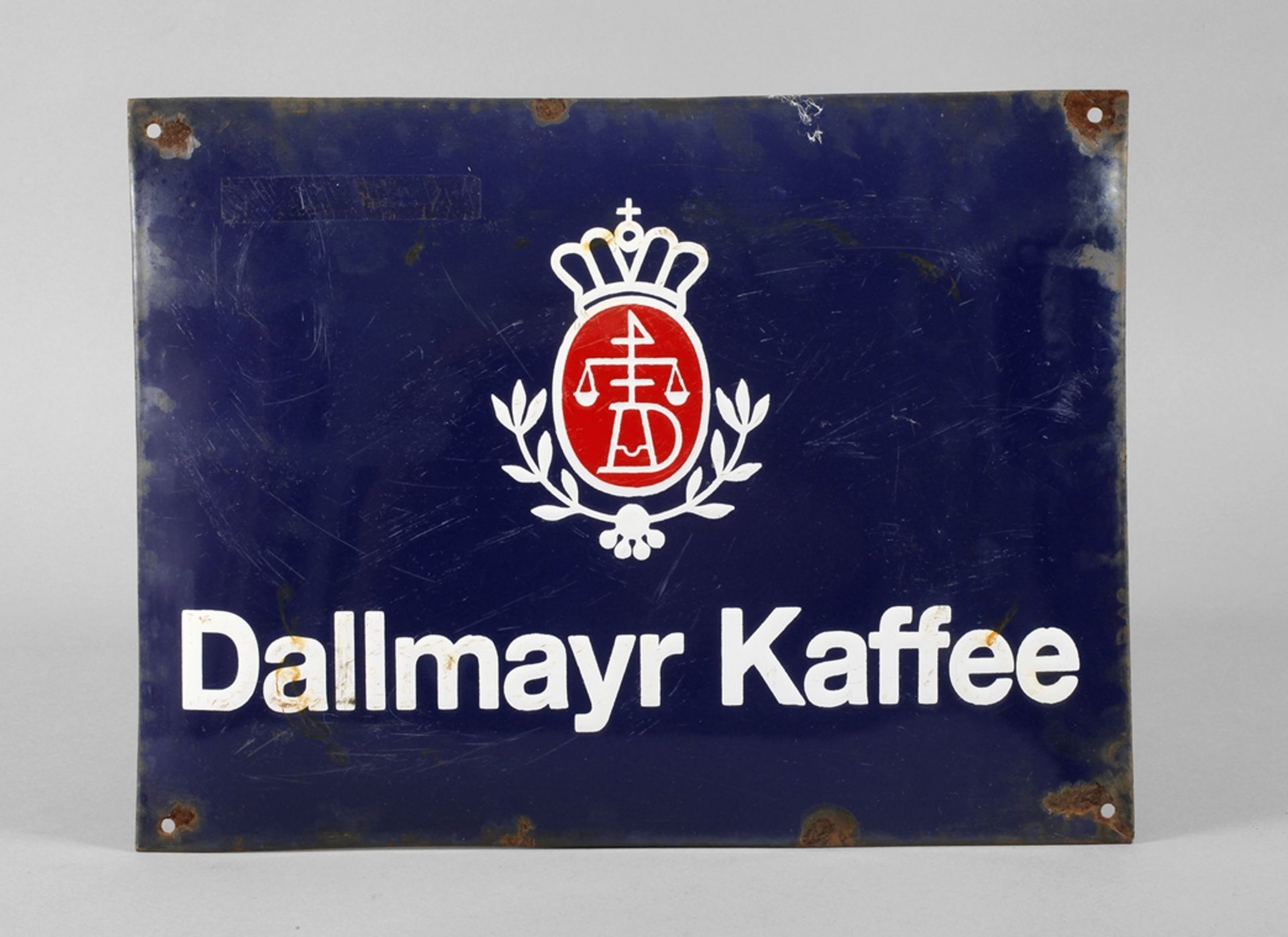 Emailleschild Dallmayr