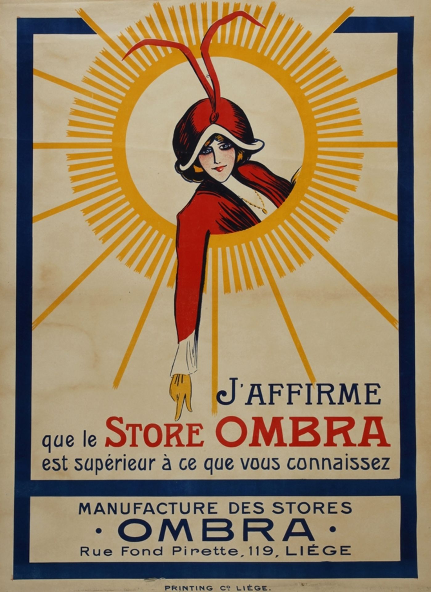 Werbeplakat Ombra