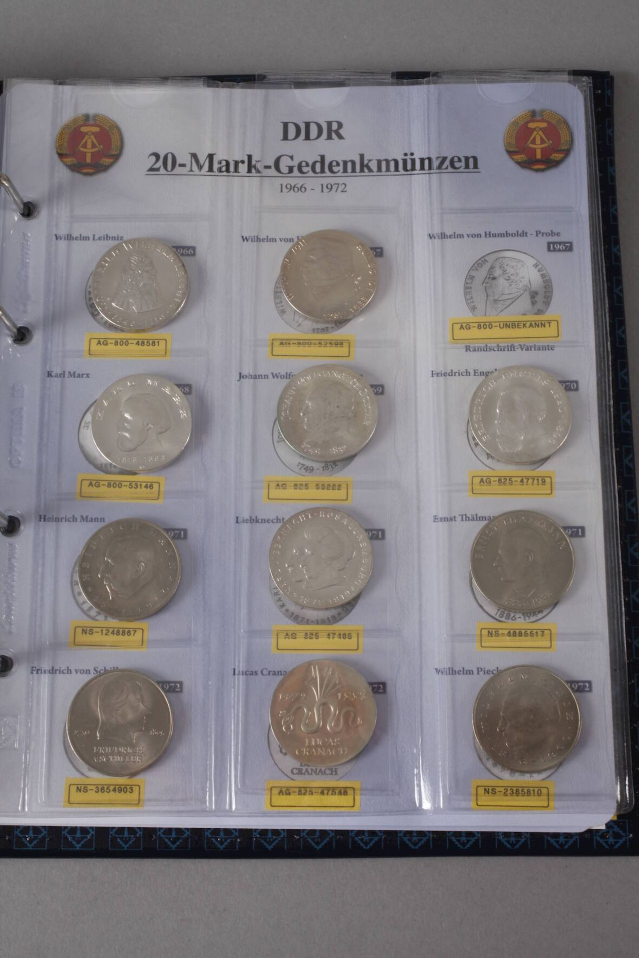 Gedenkmünzen der DDR - Image 3 of 4