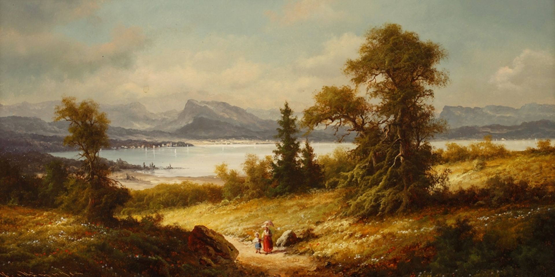 Ludwig Muninger, Voralpenlandschaft