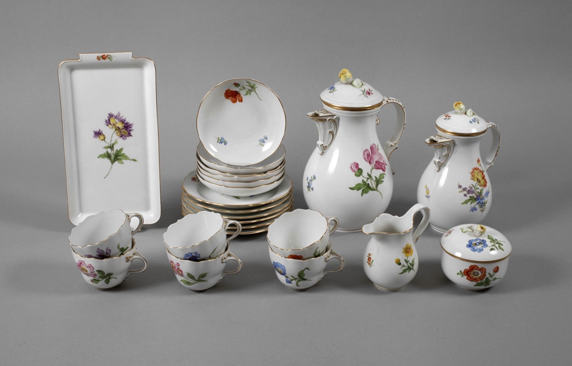 Meissen Kaffeeservice "Blume 1"