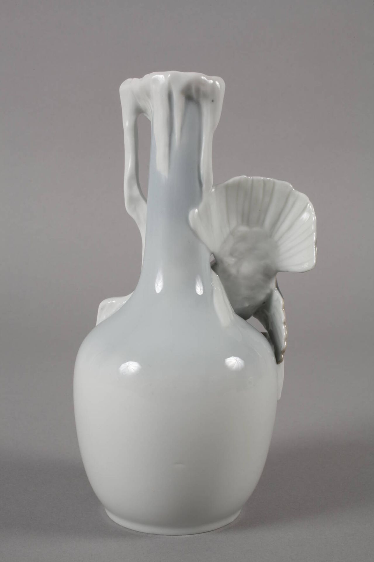 Metzler & Ortloff Ilmenau Vase mit Auerhahn - Bild 3 aus 4