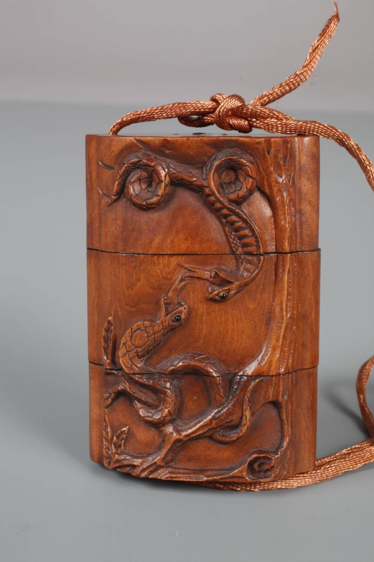 Inro mit Netsuke - Image 3 of 4