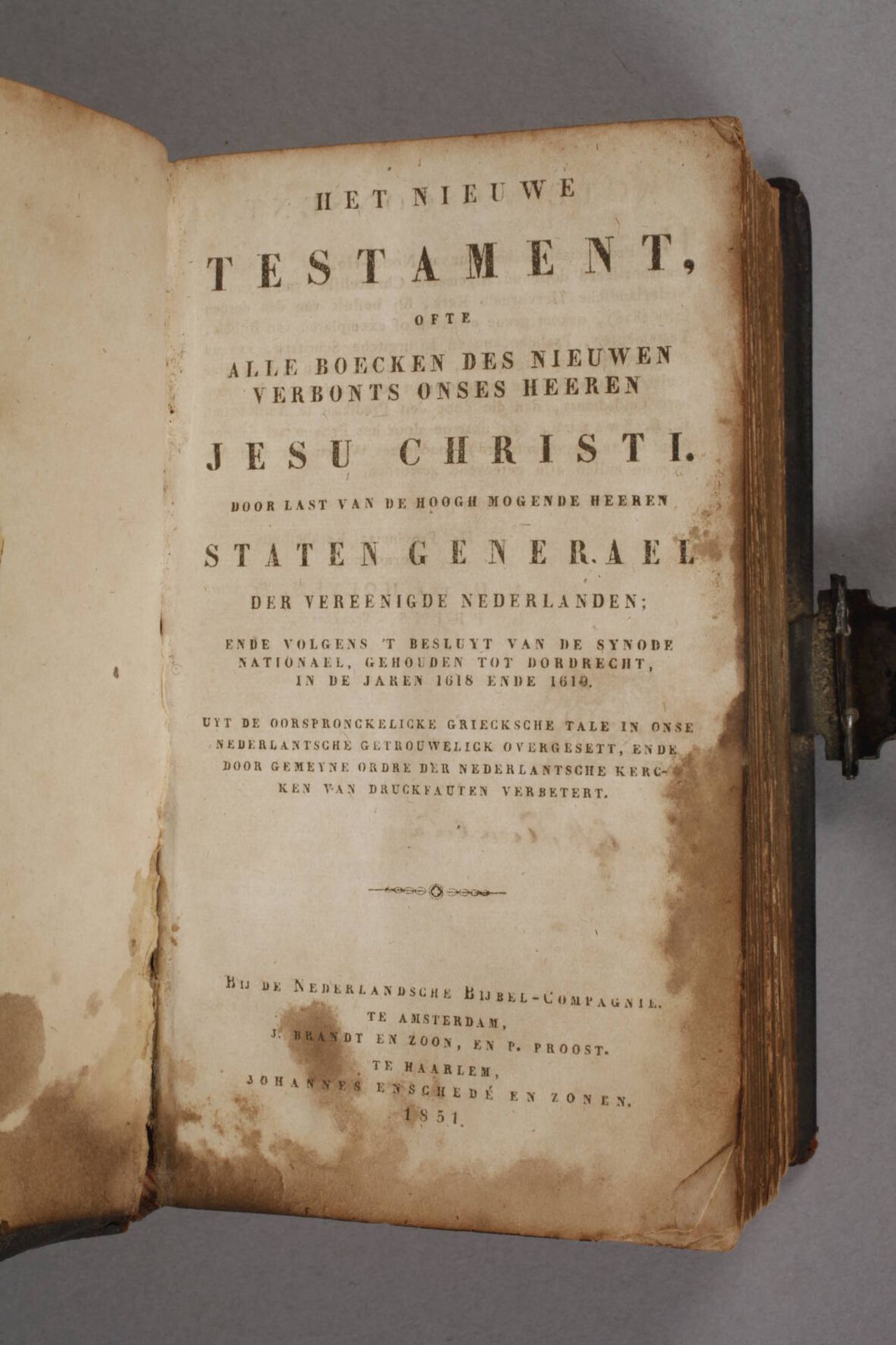 Vier niederländische Bibeln - Image 4 of 5