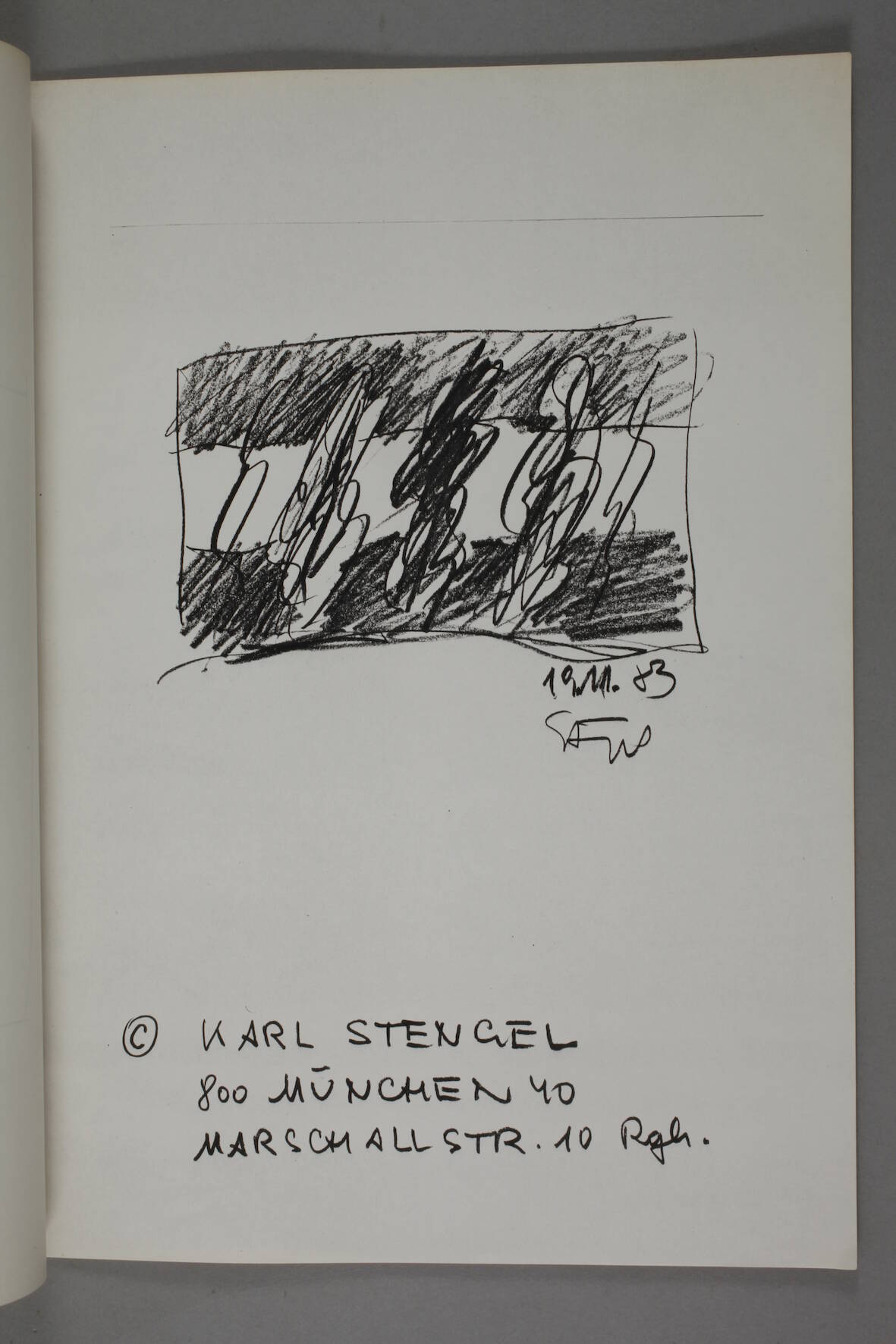 Karl Stengel, Künstlerbuch - Image 4 of 5