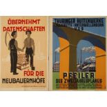 Zwei Plakate DDR