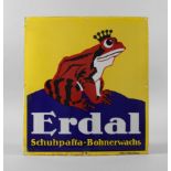 Emailleschild Erdal