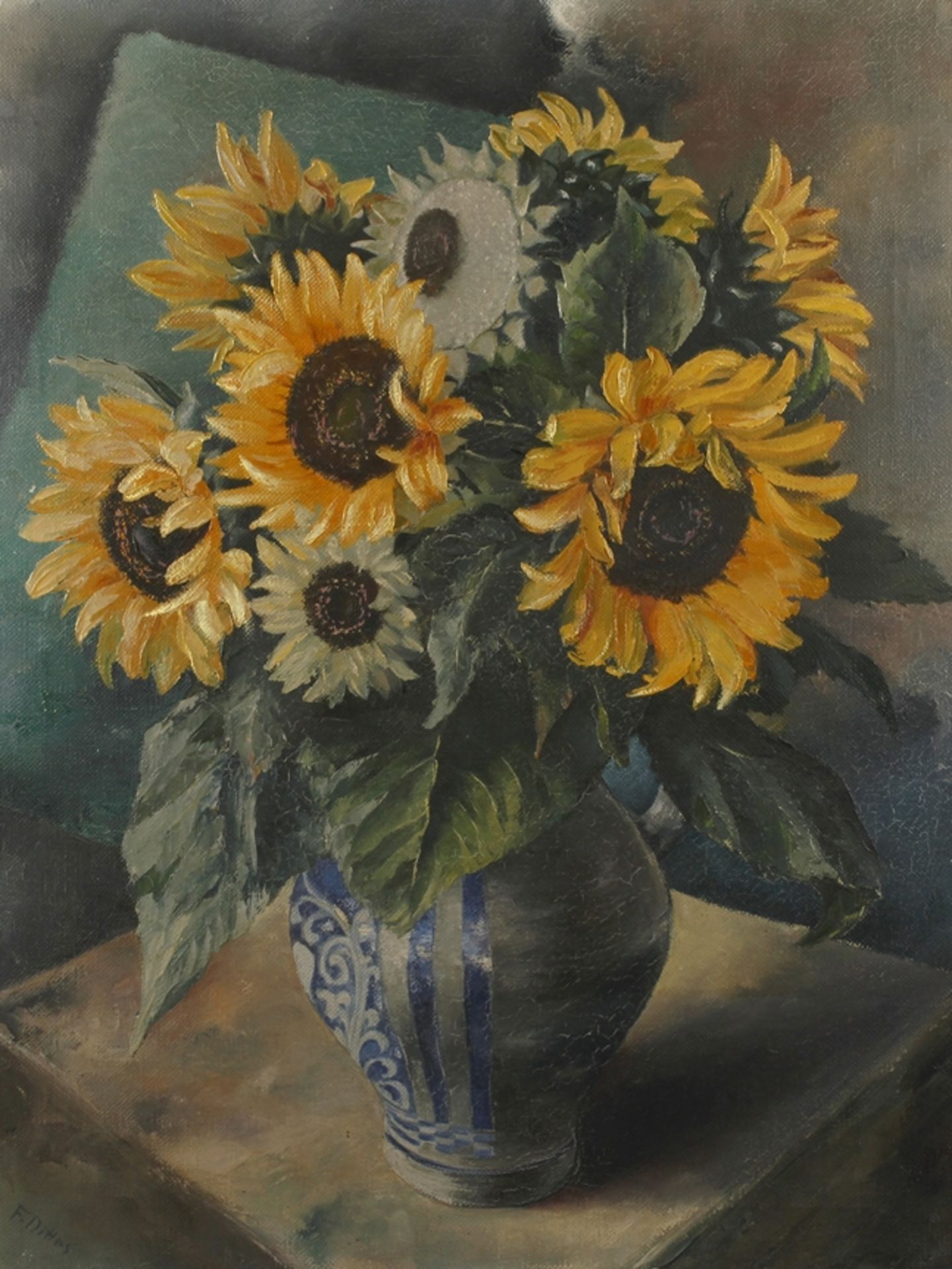Friedrich Rudolf Dittes, Sonnenblumen
