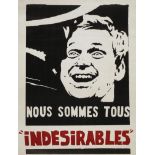 Plakat "Nous sommes tous indesirables"