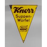 Emailleschild Knorr