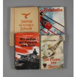 Vier militärische Bücher