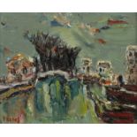 Yitzhak Frenkel, "Canal Porte de la Villette"