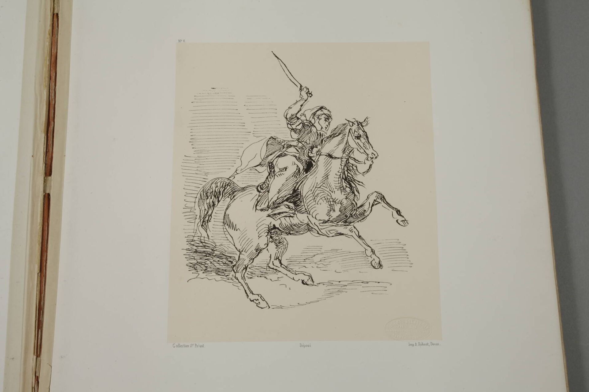 Eugéne Delacroix, Faksimiles - Image 3 of 5