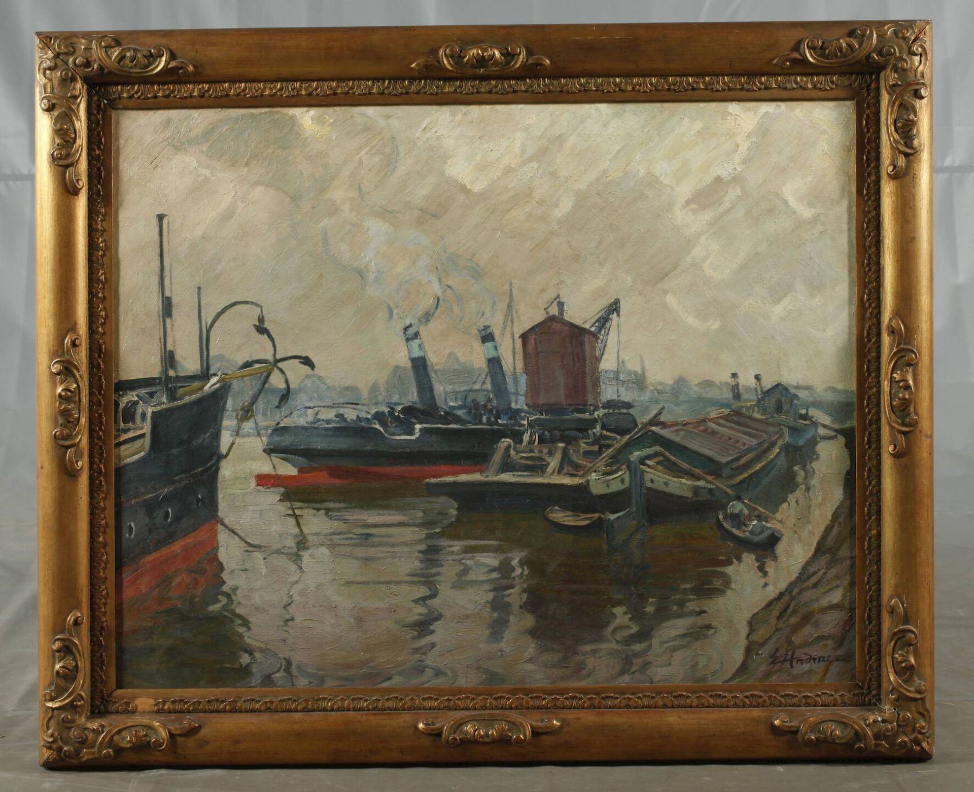 Elisabeth Andrae, "An der Elbe" - Bild 2 aus 8