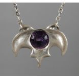 Collier mit Amethyst